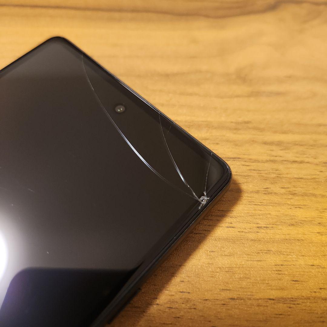 Google Pixel 6a 本体 画面ひびあり　SIMフリー
