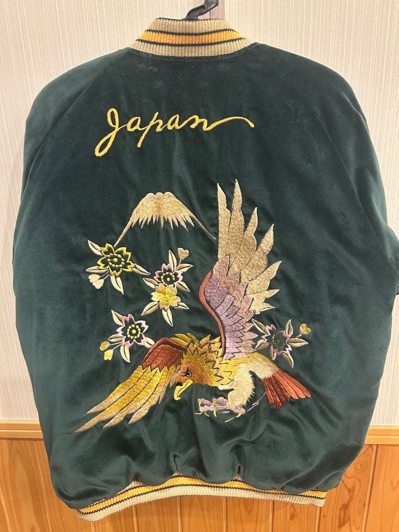 テーラートウヨウ　別珍　 港商　スカジャン　テーラー東洋　鷹　イーグル