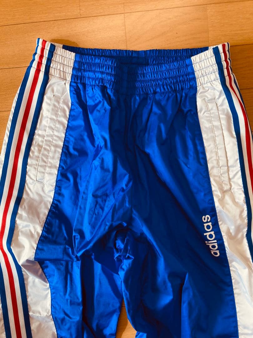 90's デサントアディダス セットアップ　ナイロン　トラックジャケット