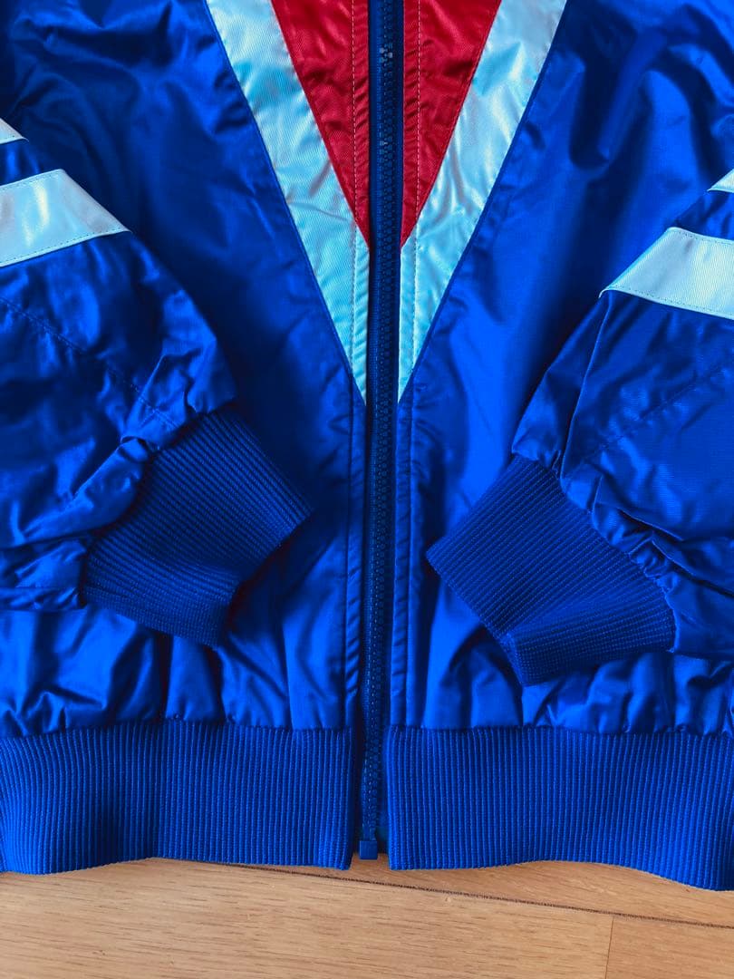 90's デサントアディダス セットアップ　ナイロン　トラックジャケット