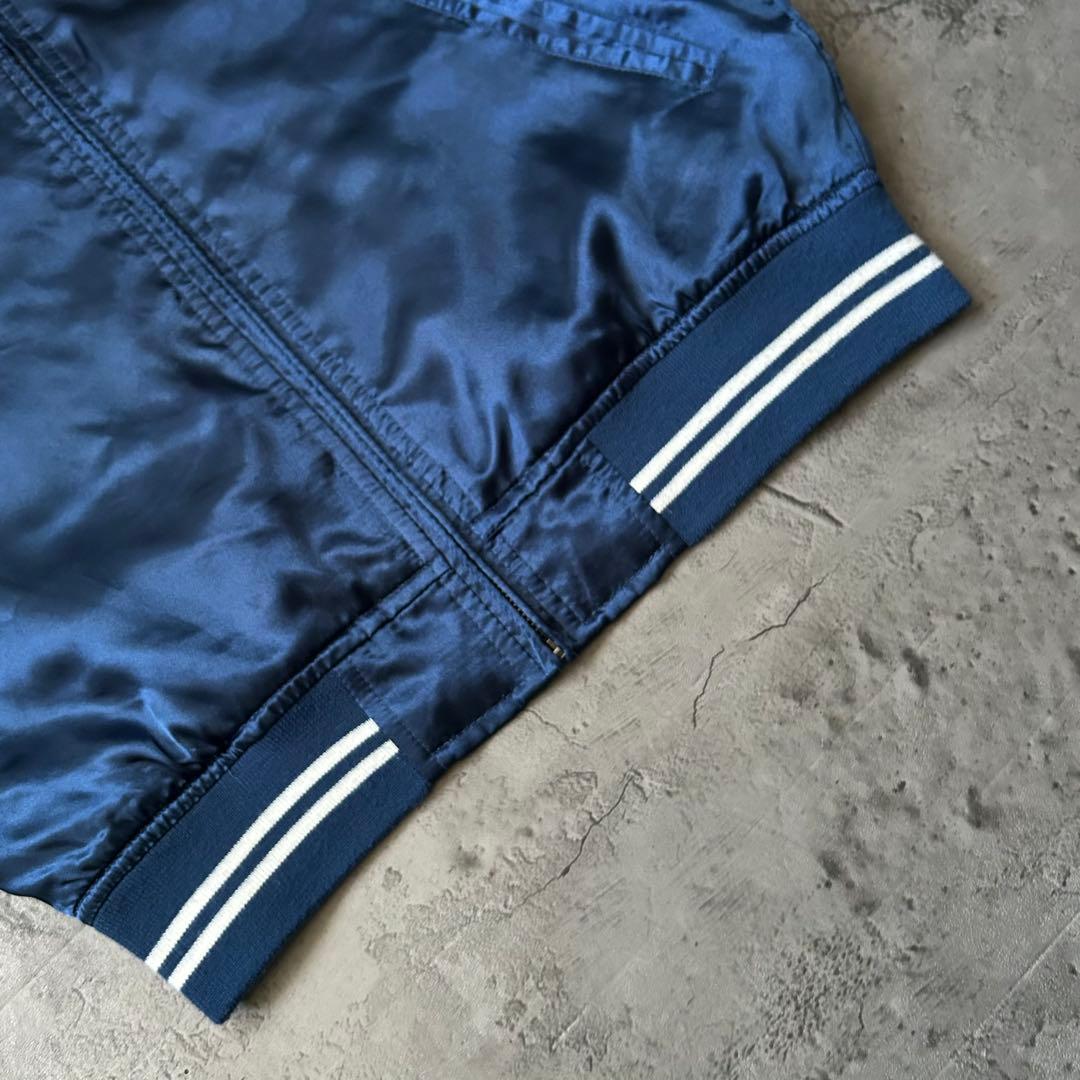 美品 スカジャン 龍 ドラゴン 日本 富士山 刺繍 Nylaus 横須賀