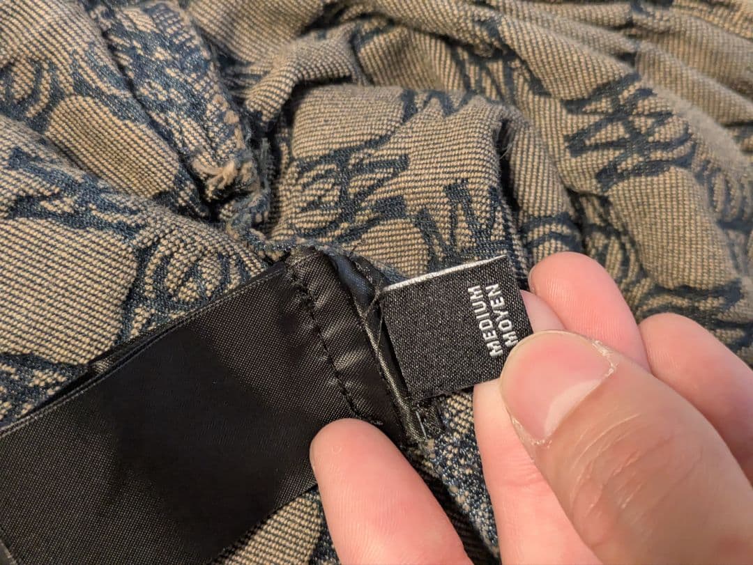 AMIRI MA ロゴ総柄ジャケット　M