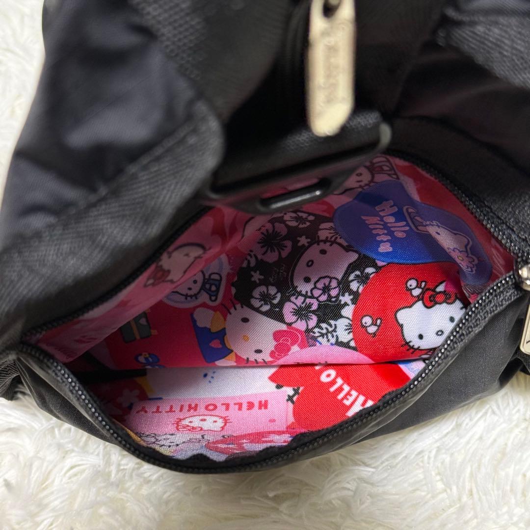 【✨新品同様✨】ハローキティ レスポートサック ボストンバッグ ポーチ付き❣️