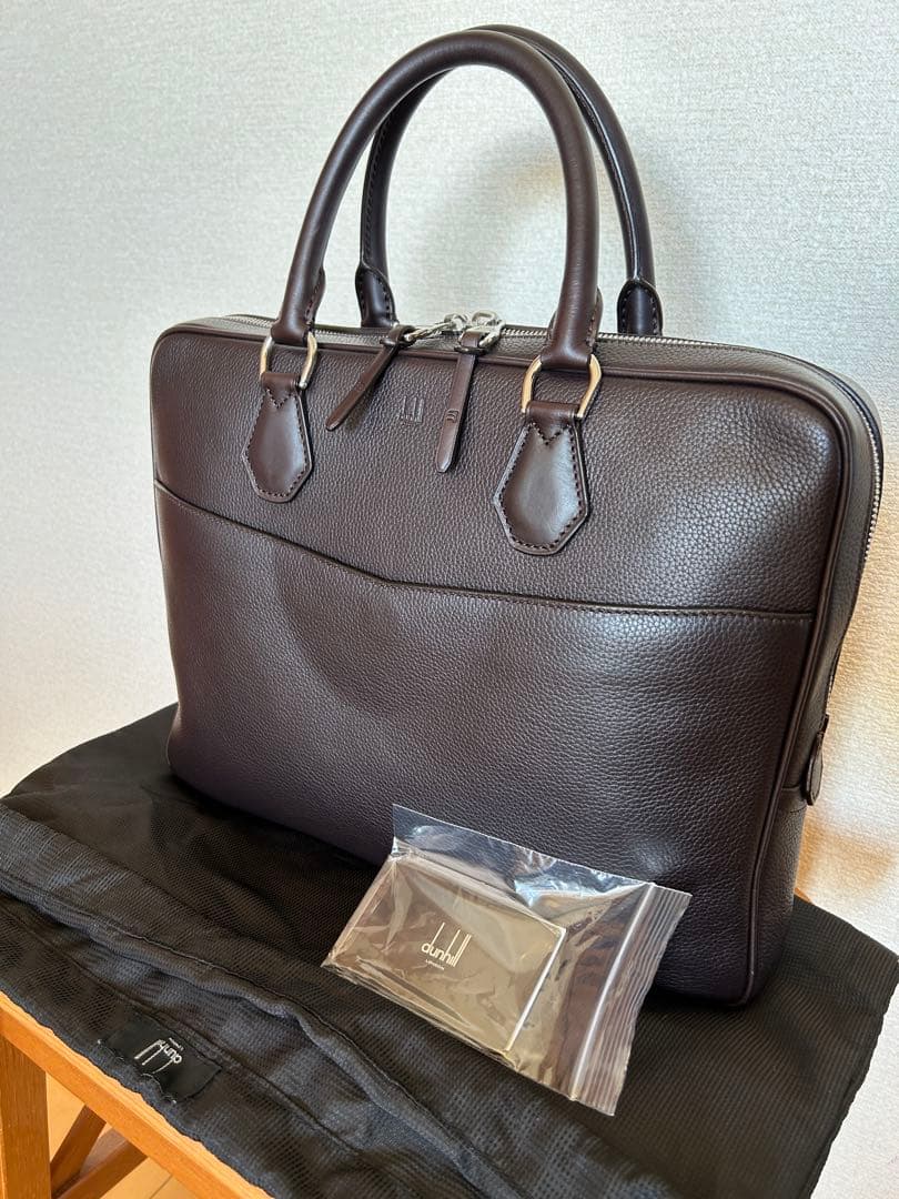 ダンヒル ビジネスバッグ LEATHER SINGLE DOCUMENT