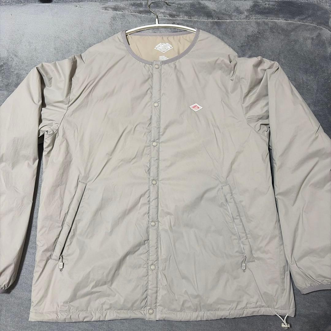 DANTON グレー ナイロンジャケット XL