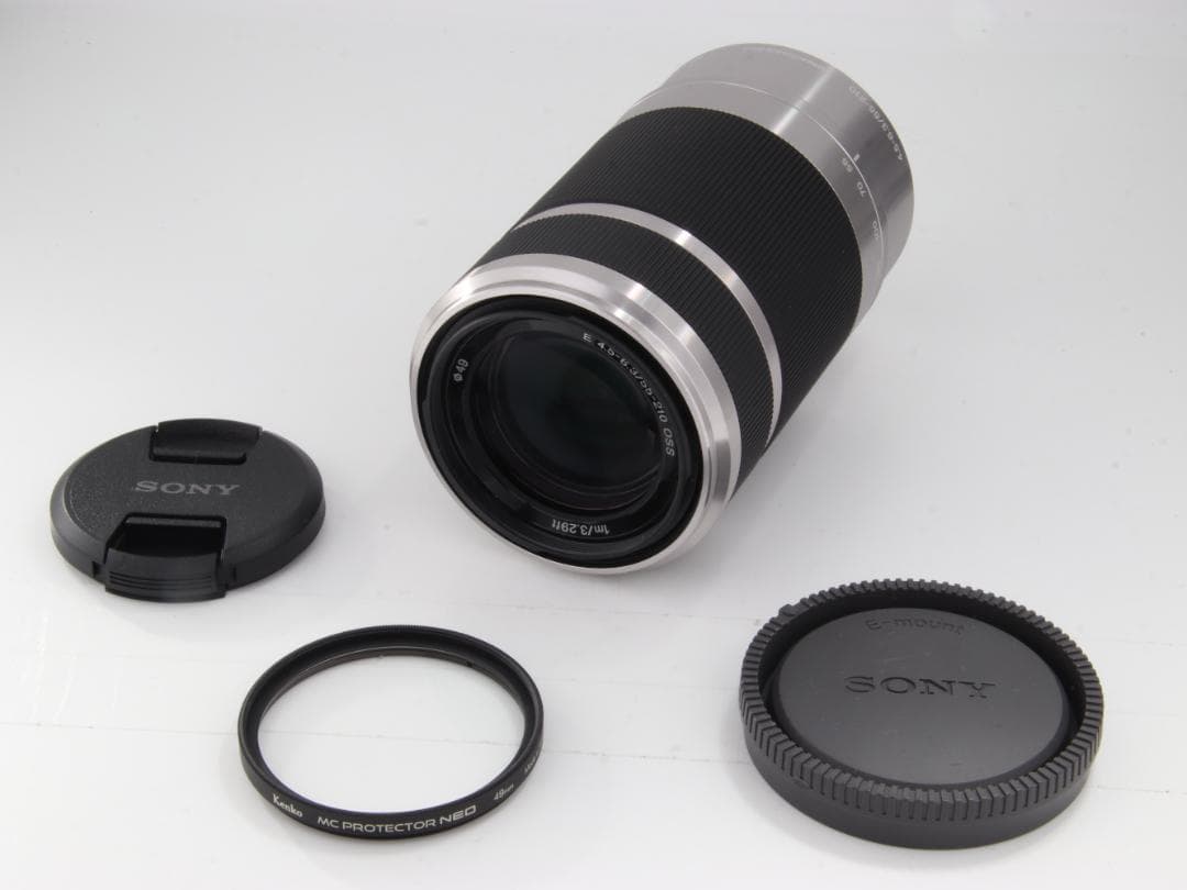 完動美品 ソニー E 55-210mm F4.5-6.3 OSS シルバー