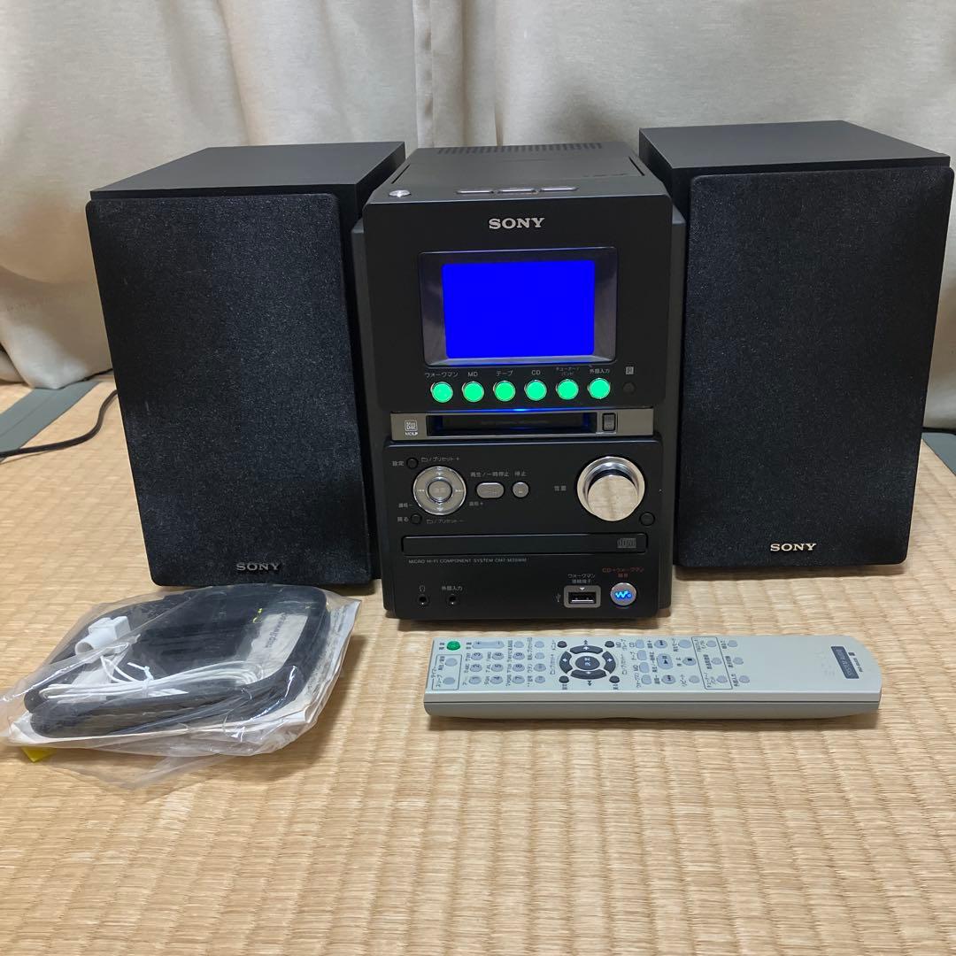 SONY ミニコンポ 高音質 リモコン付き