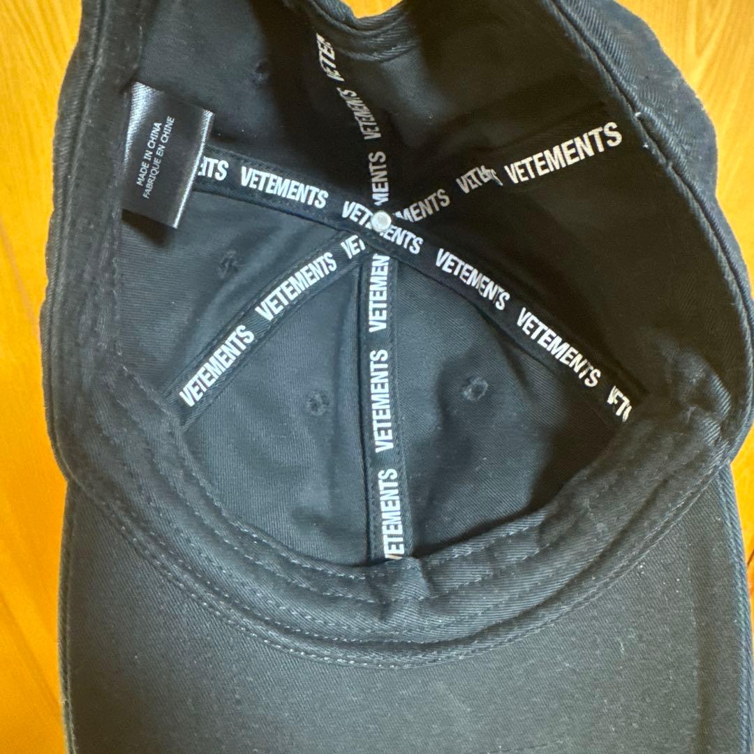 7千円値下げしましたvetementsキャップ