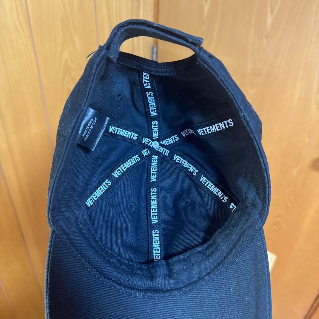 7千円値下げしましたvetementsキャップ
