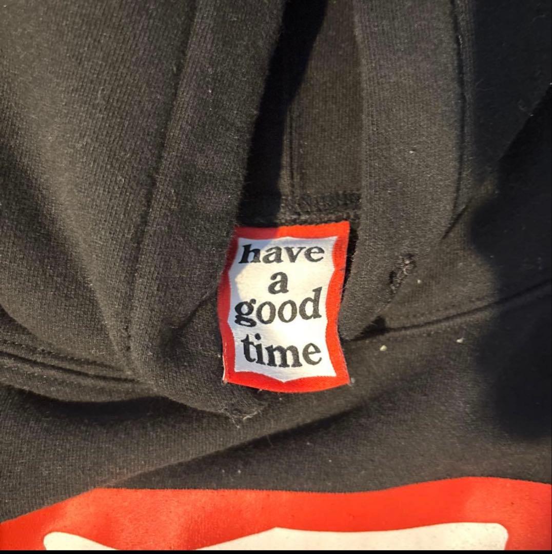 have a good time パーカー ブラック