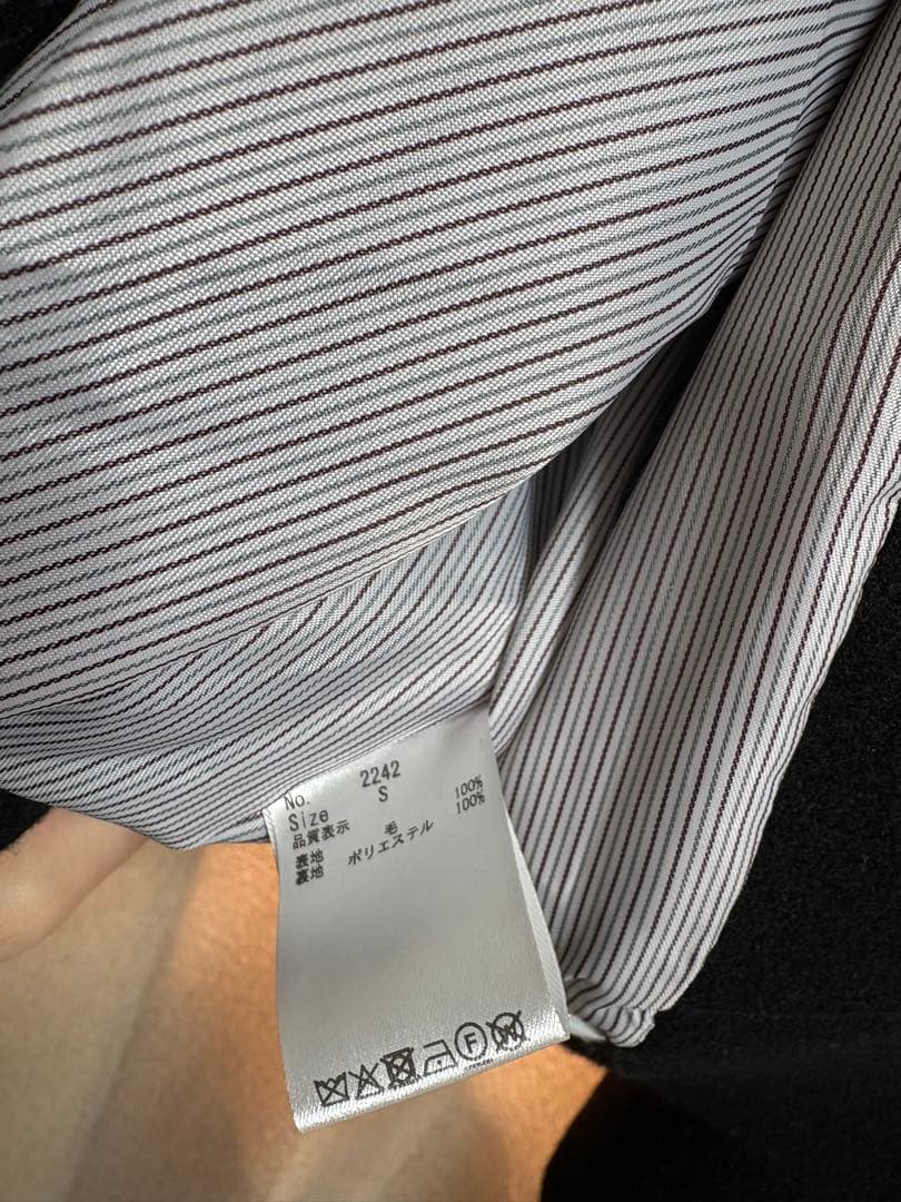 週末値下　SHISHIKUI シシクイ　WOOL JAK / BLACK