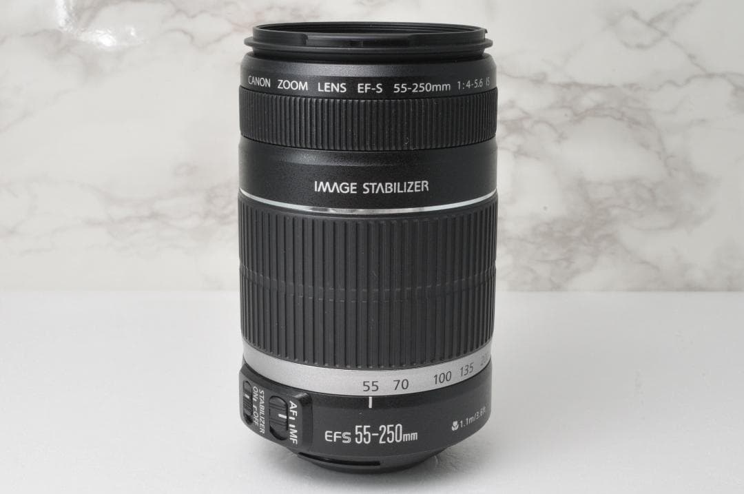 Canon EF-S 55-250mm IS⭐️望遠レンズ 手ぶれ補正 初心者