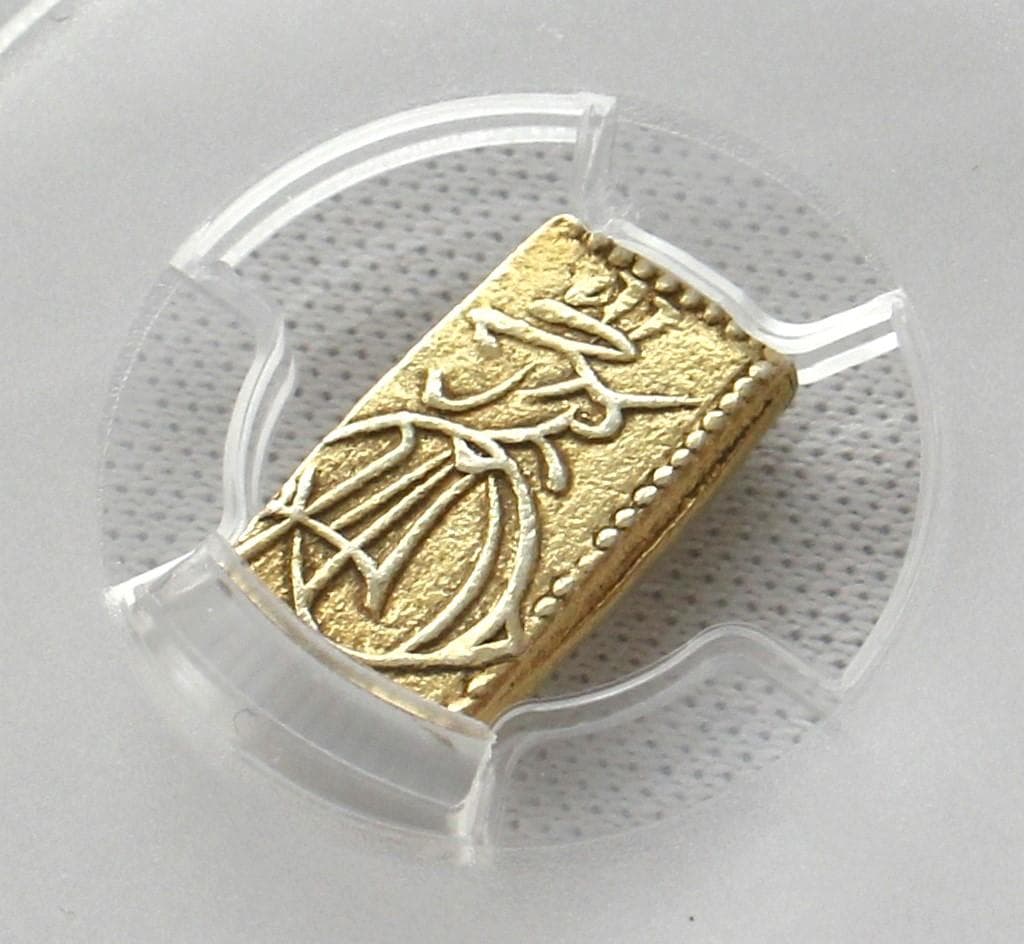 1832-58年 日本 天保 二朱金 PCGS MS61