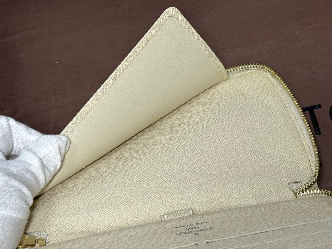 良品！LOUIS VUITTONルイヴィトン　アズール　ジッピーオーガナイザー