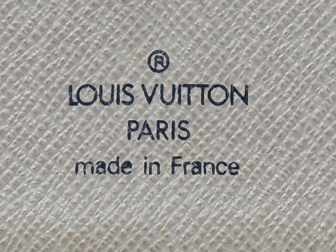 良品！LOUIS VUITTONルイヴィトン　アズール　ジッピーオーガナイザー