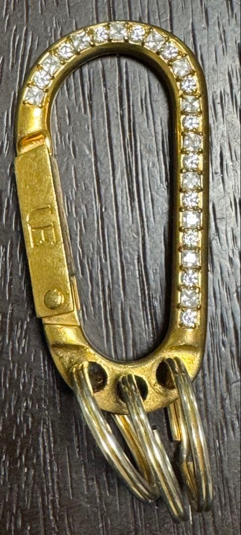 uniform experiment カラビナ　ゴールド　藤原ヒロシ　ジルコニア