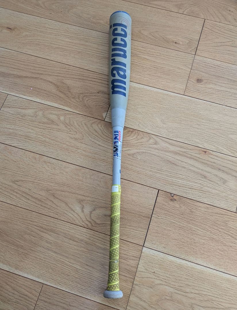 二！ 青ワニ　 軟式野球バット 人気の80cm　600㌘（バットケース付）