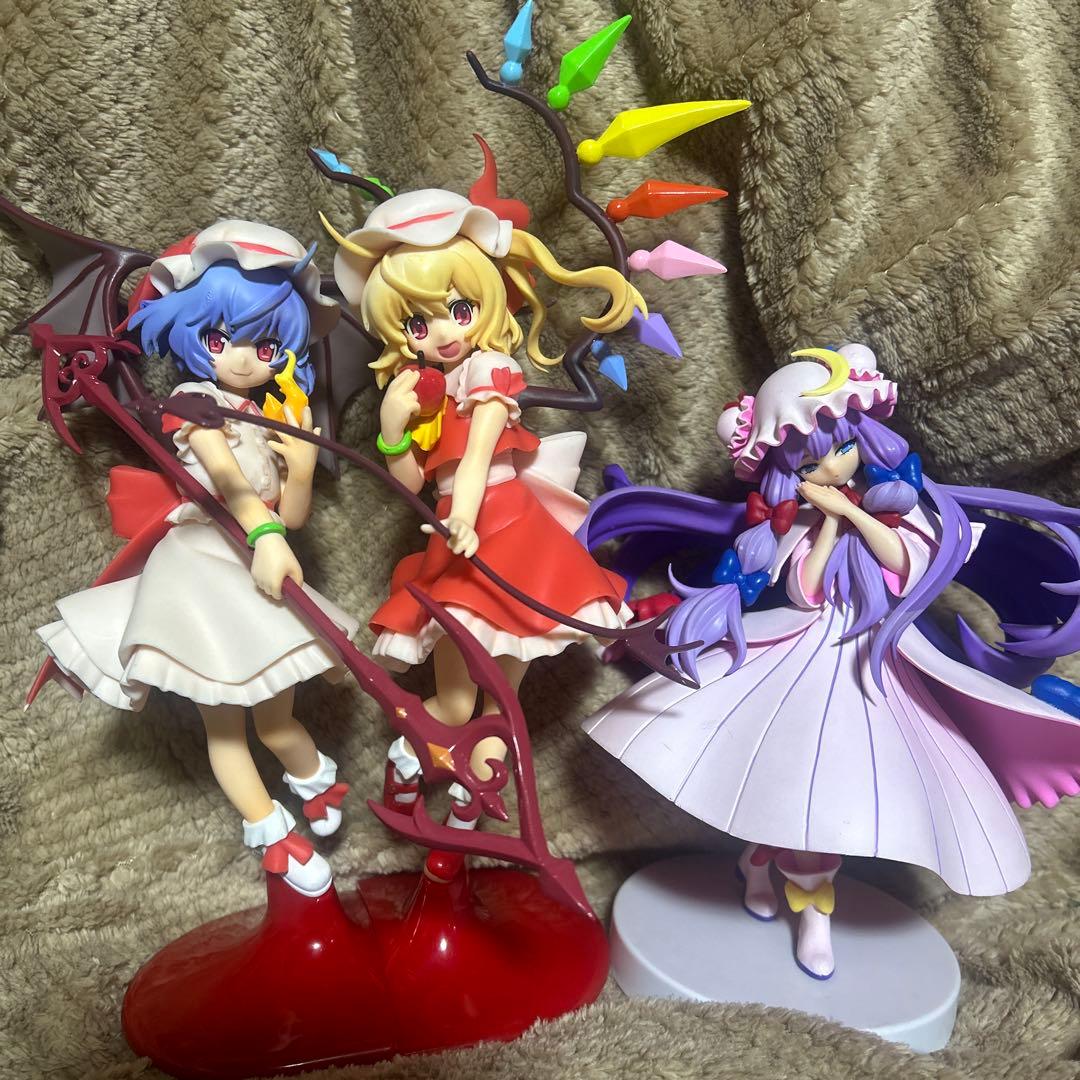 フラン レミリア パチュリー プレミアムフィギュア3体セット 東方Project