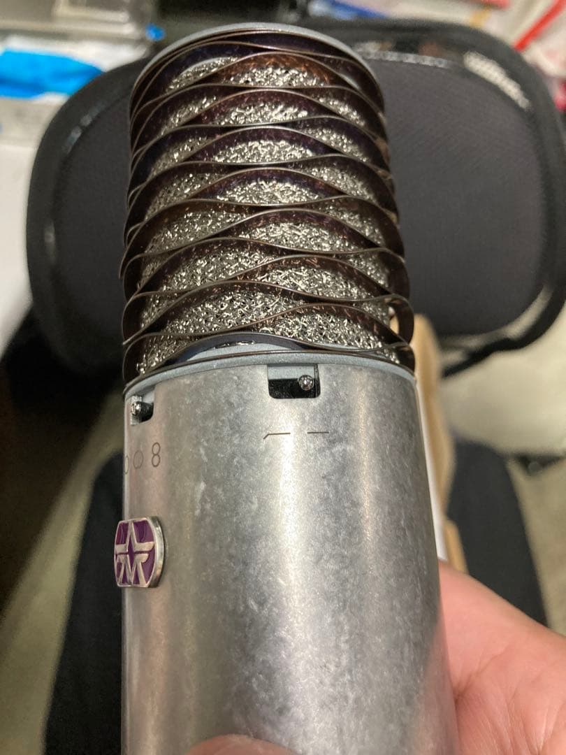 アストン　スピリット　コンデンサーマイク、ラスト1本 ショックマウント付き！