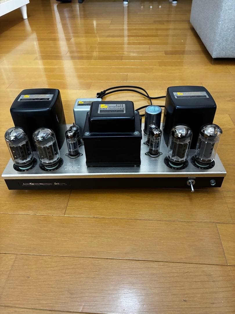 真空管パワーアンプ LUXMAN MQ60 オーバーホール済み
