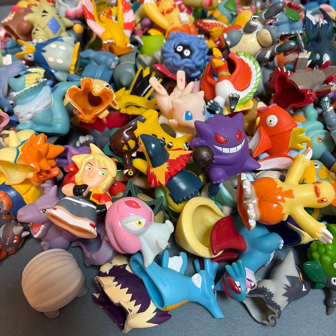 【大量213体】ポケモンキッズ フィギュア 指人形 まとめ売り 2000年初期