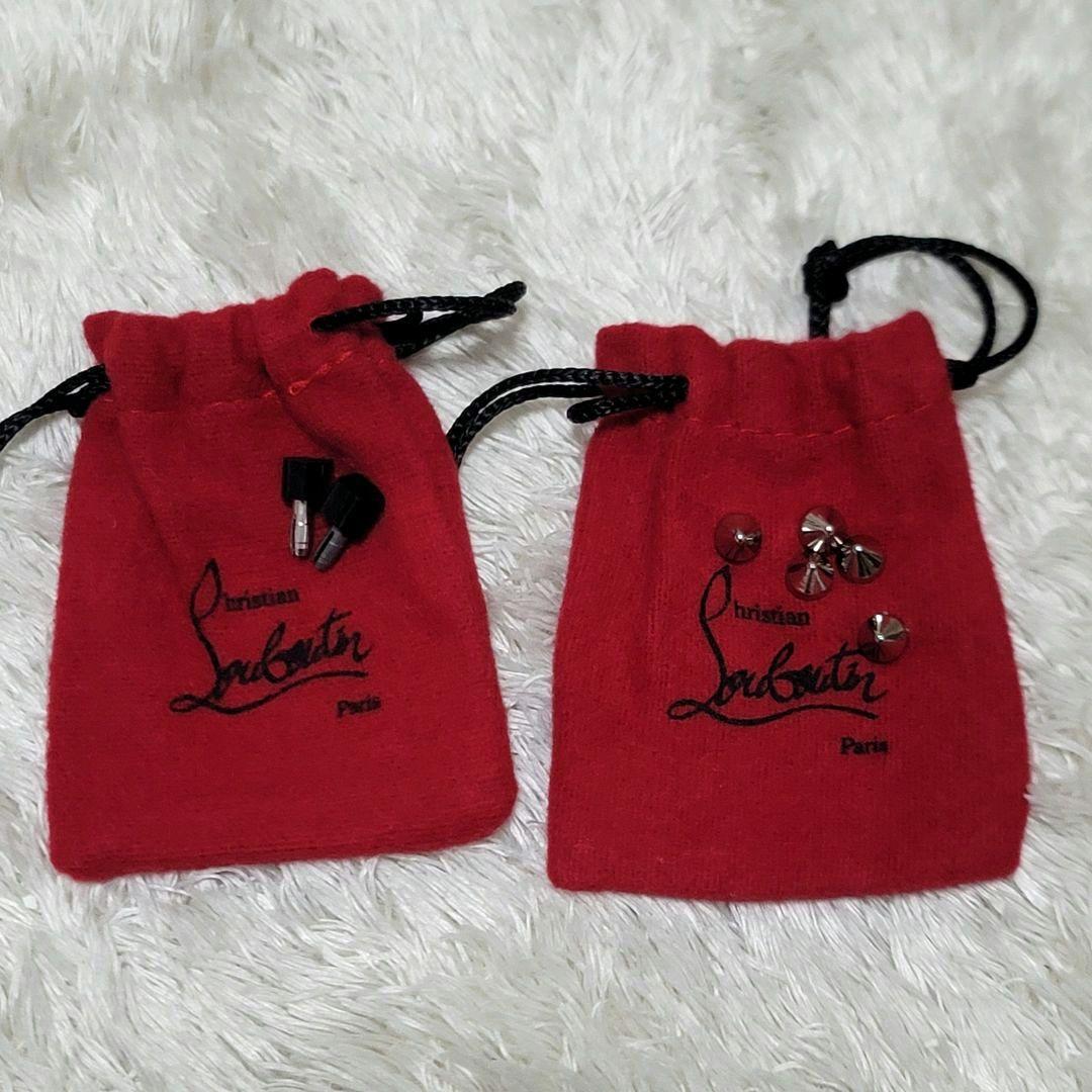 美品✨Christian Louboutin レース ハイヒール スタッズ