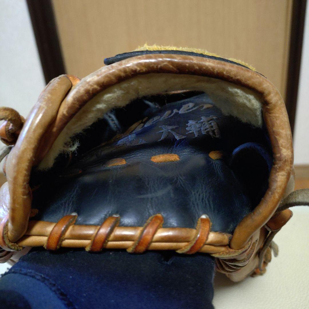 ミズノプロ　松坂大輔モデル硬式オーダーグローブ　信義刻印