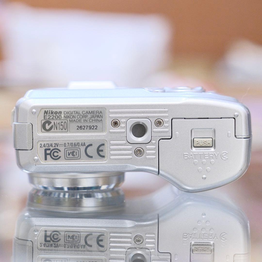 動作品 平成レトロ Y2K CCD Nikon COOLPIX E2200