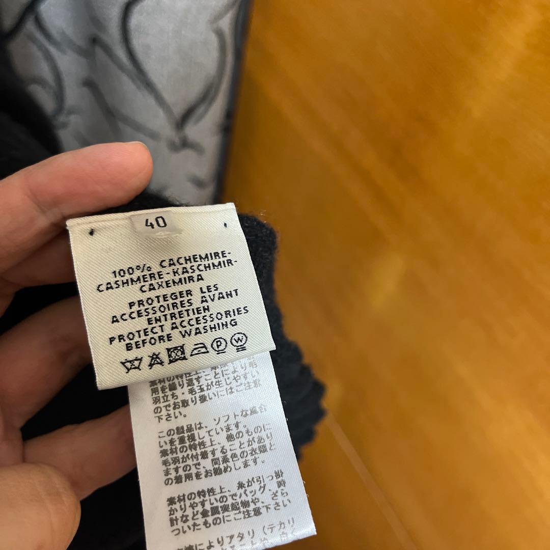 HERMÈS カシミヤ100% 長袖トップス サイズ40