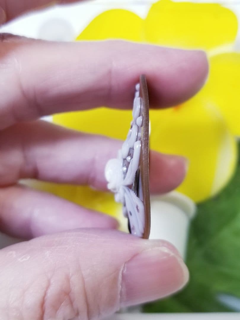 KS-043 【ロザリオ・メンネッラ】作　天然シェルカメオルース