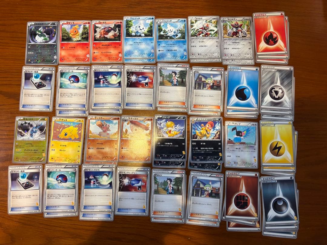 ポケモンカード　BW デッキセット　レシラム　ゼクロム　ミュウツー　ゲノセクト他