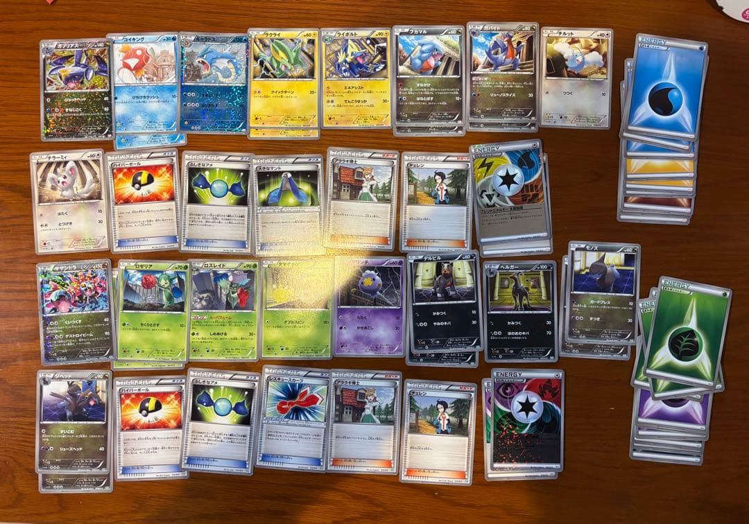 ポケモンカード　BW デッキセット　レシラム　ゼクロム　ミュウツー　ゲノセクト他