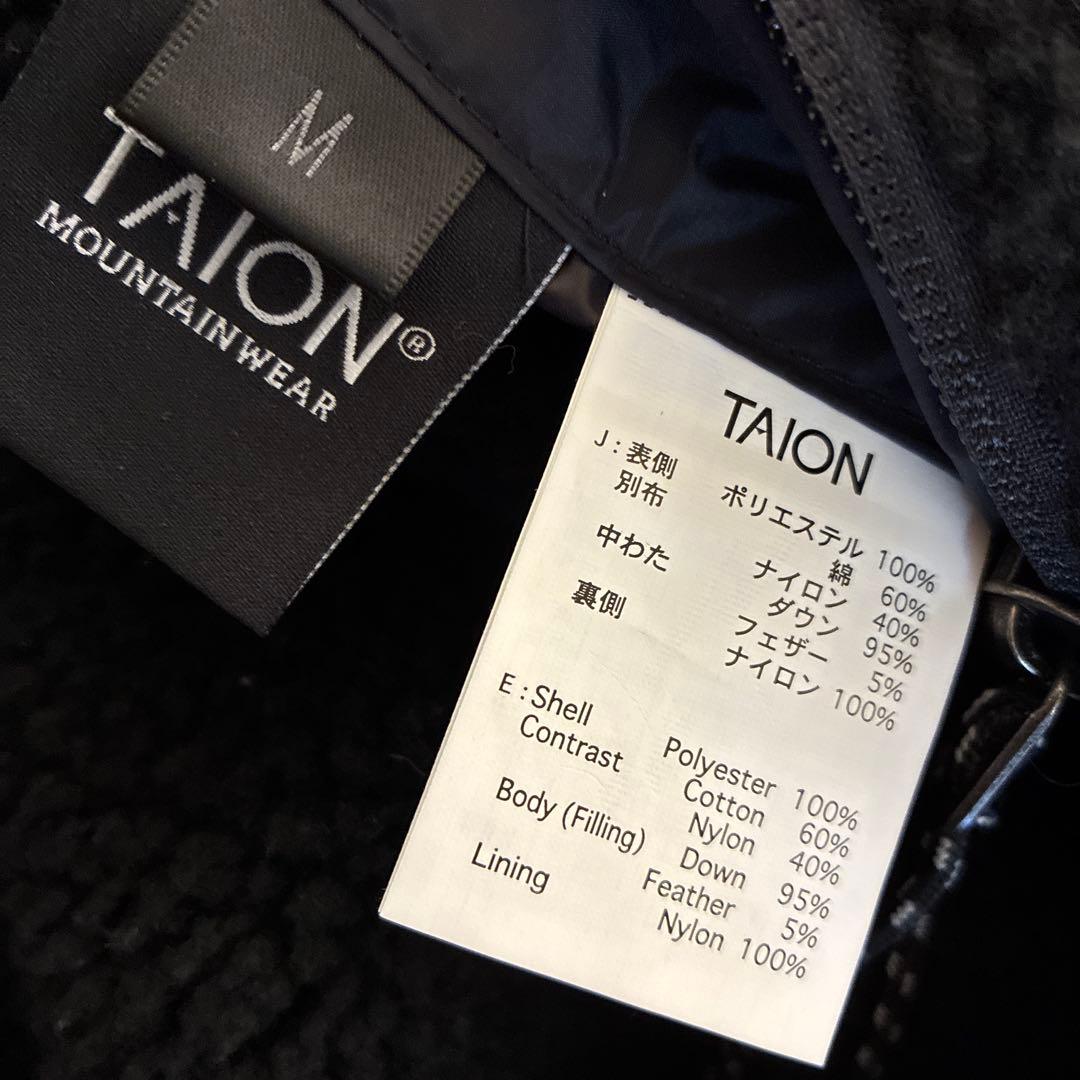 専用☆TAION タイオン NOLLEY'S 別注　ボア ダウンフードコート　M