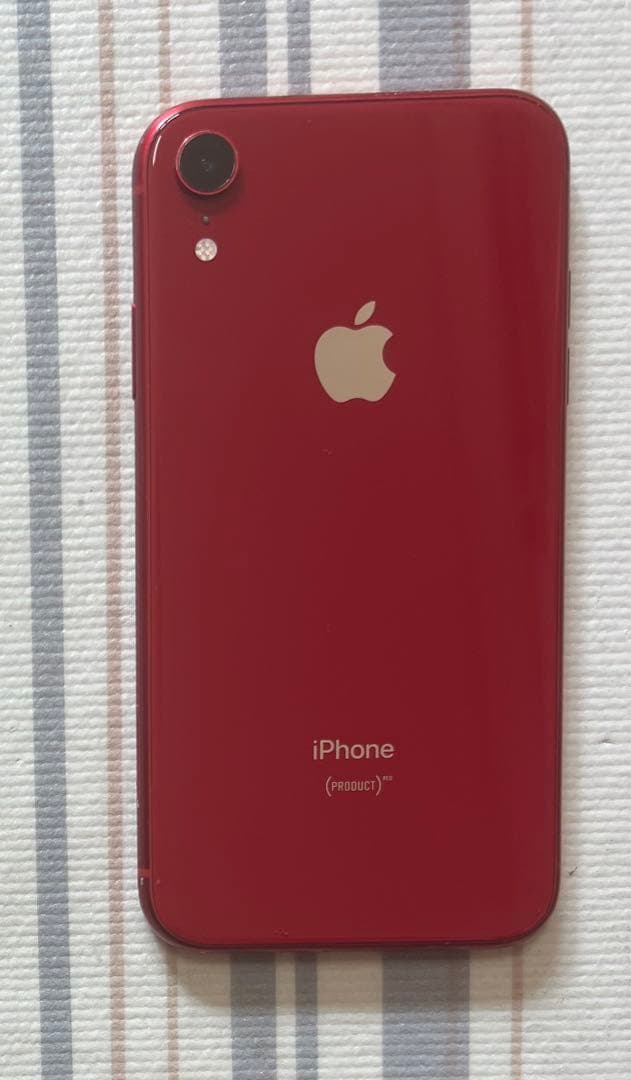 ジャンク品　iPhone XR 256GB RED SIMフリー