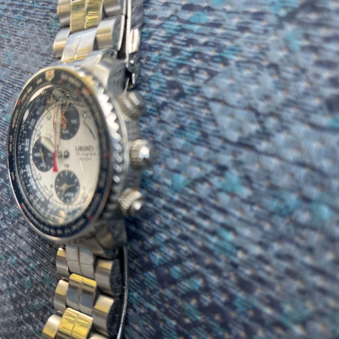 u*9様 SEIKO SSB177 クロノグラフ 時計