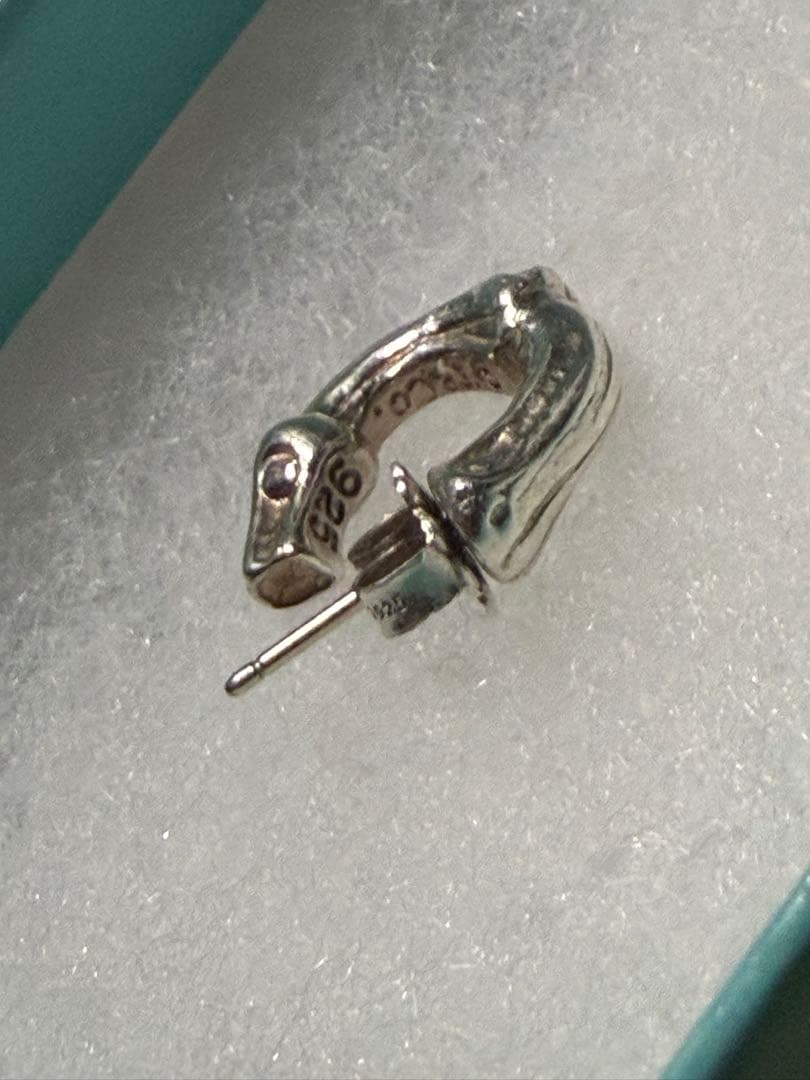 Tiffany オールドティファニー　バンブー　スモール　フープ　ピアス　925