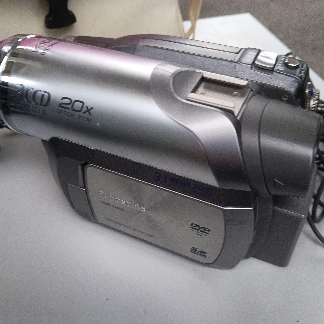 パナソニックPanasonicVDR-D400ビデオカメラ本体バッグ小物セット