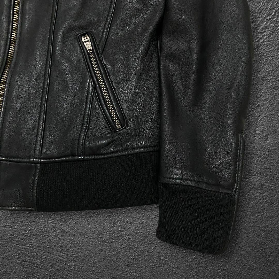 ジャケット・アウター JACKROSE gasmask hooded leather jacket