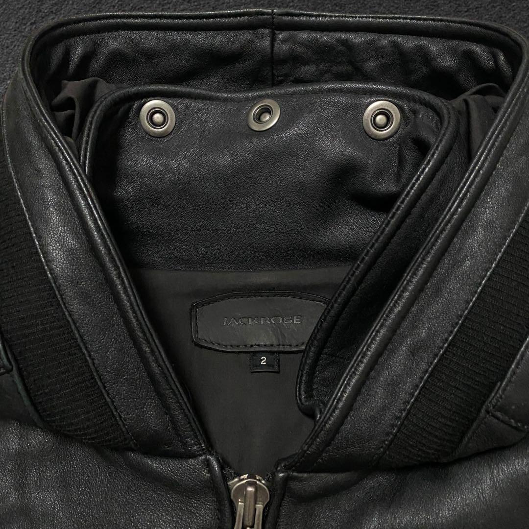 ジャケット・アウター JACKROSE gasmask hooded leather jacket