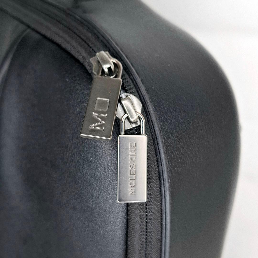 美品 モレスキン Moleskine 2WAY ビジネスバッグ リュック レザー