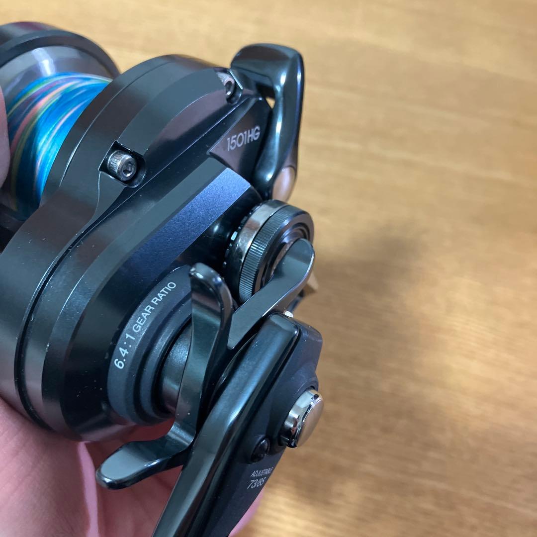 美品　シマノ　オシアジガー　Fカスタム 1501HG 左巻　スロージギング他