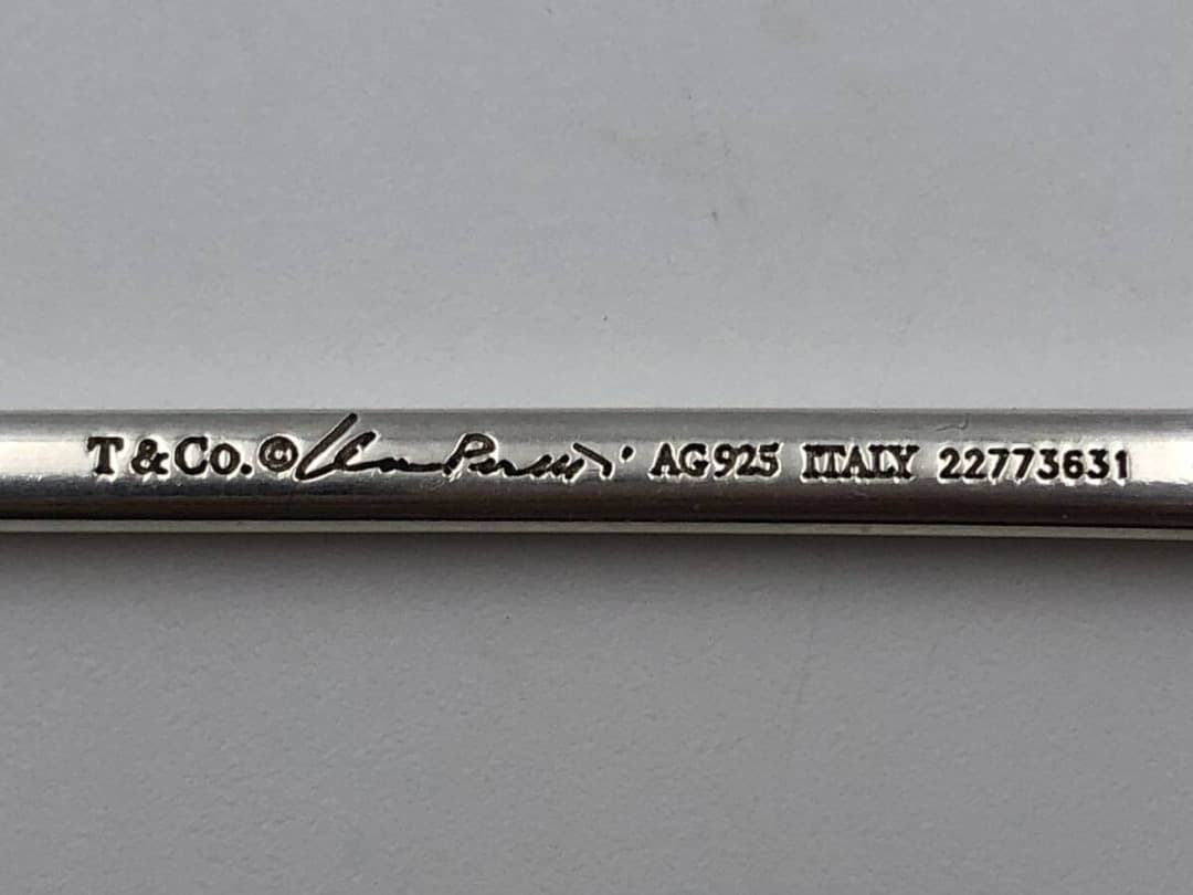 TIFFANY&Co. シルバー Spoon カトラリー ITALY製　銀製