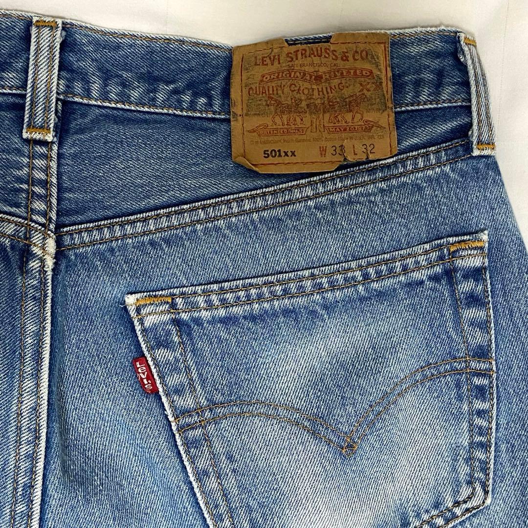 リーバイス 501xx アメリカ製 W33 L32 希少 ヴィンテージデニム
