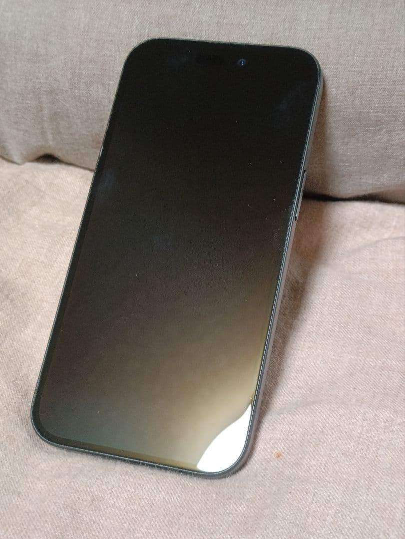 動作品！Apple SIMフリー版 iPhone15 ブラック 128GB