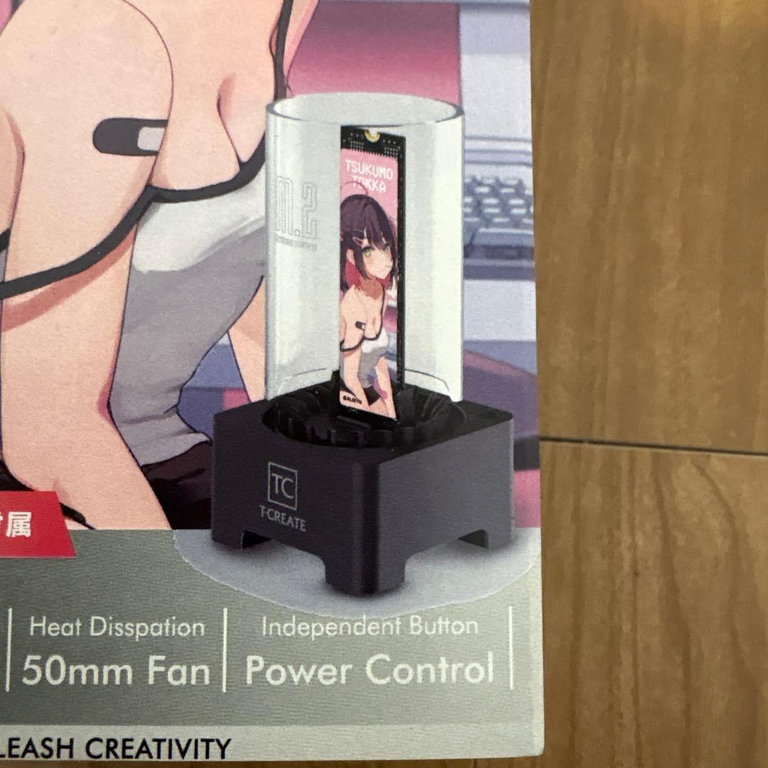 Team M.2 SSD用クレードル　九十九トッカ　コラボレーションモデル