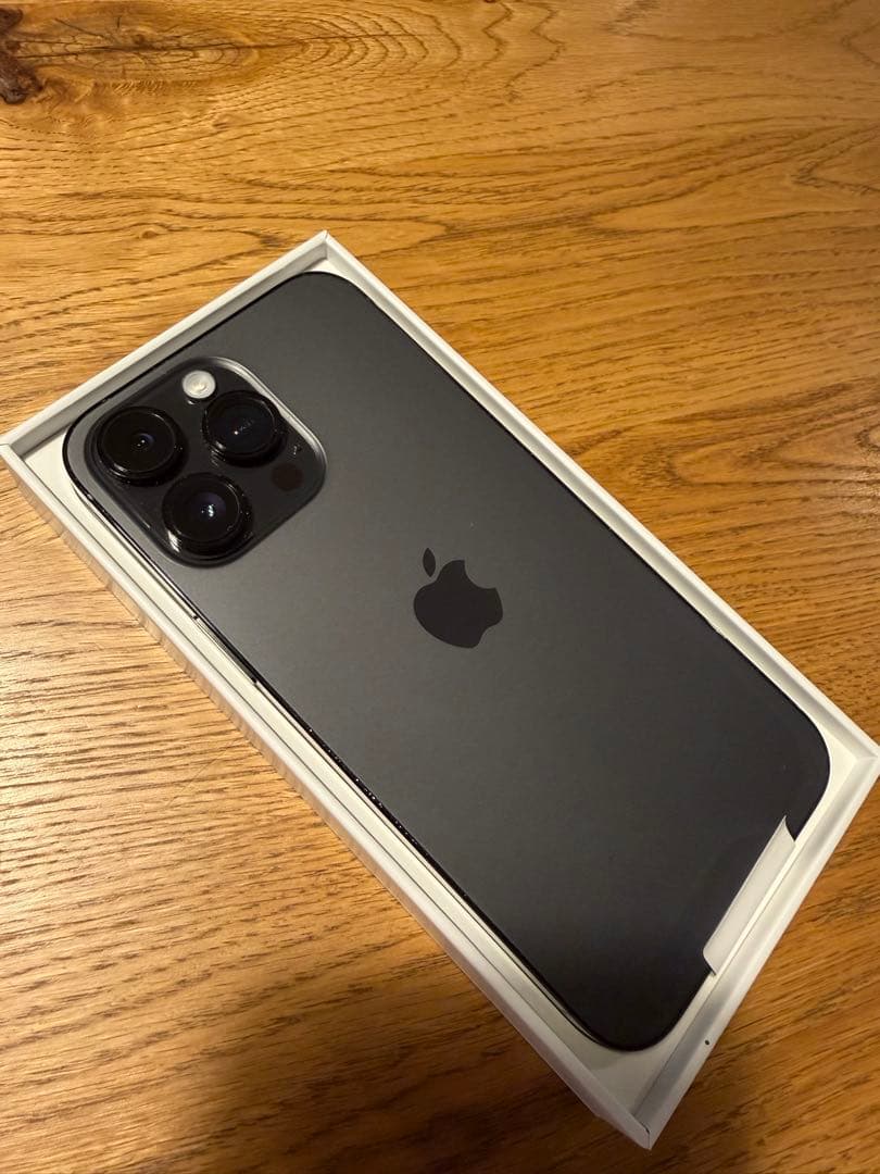 Apple iPhone 14Promaxブラック本体reinkstoneケース