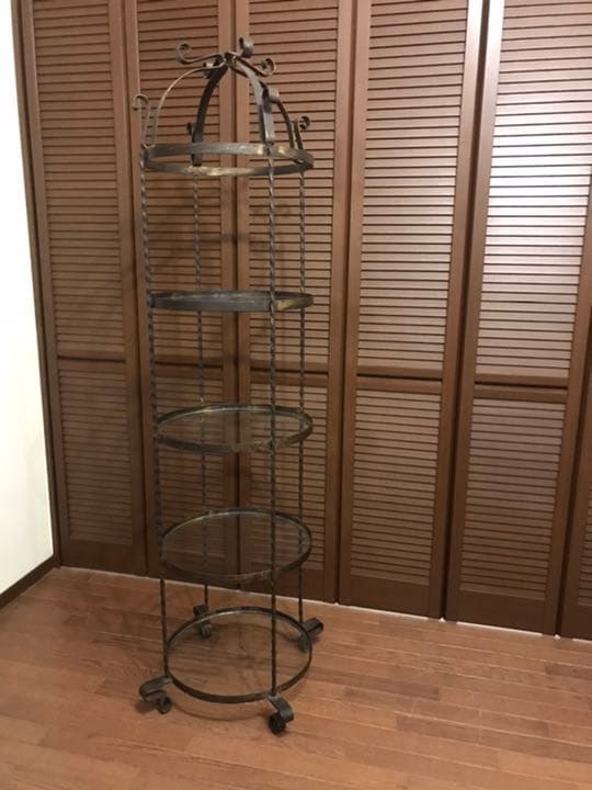 ヴィンテージ　アメリカン　飾り棚