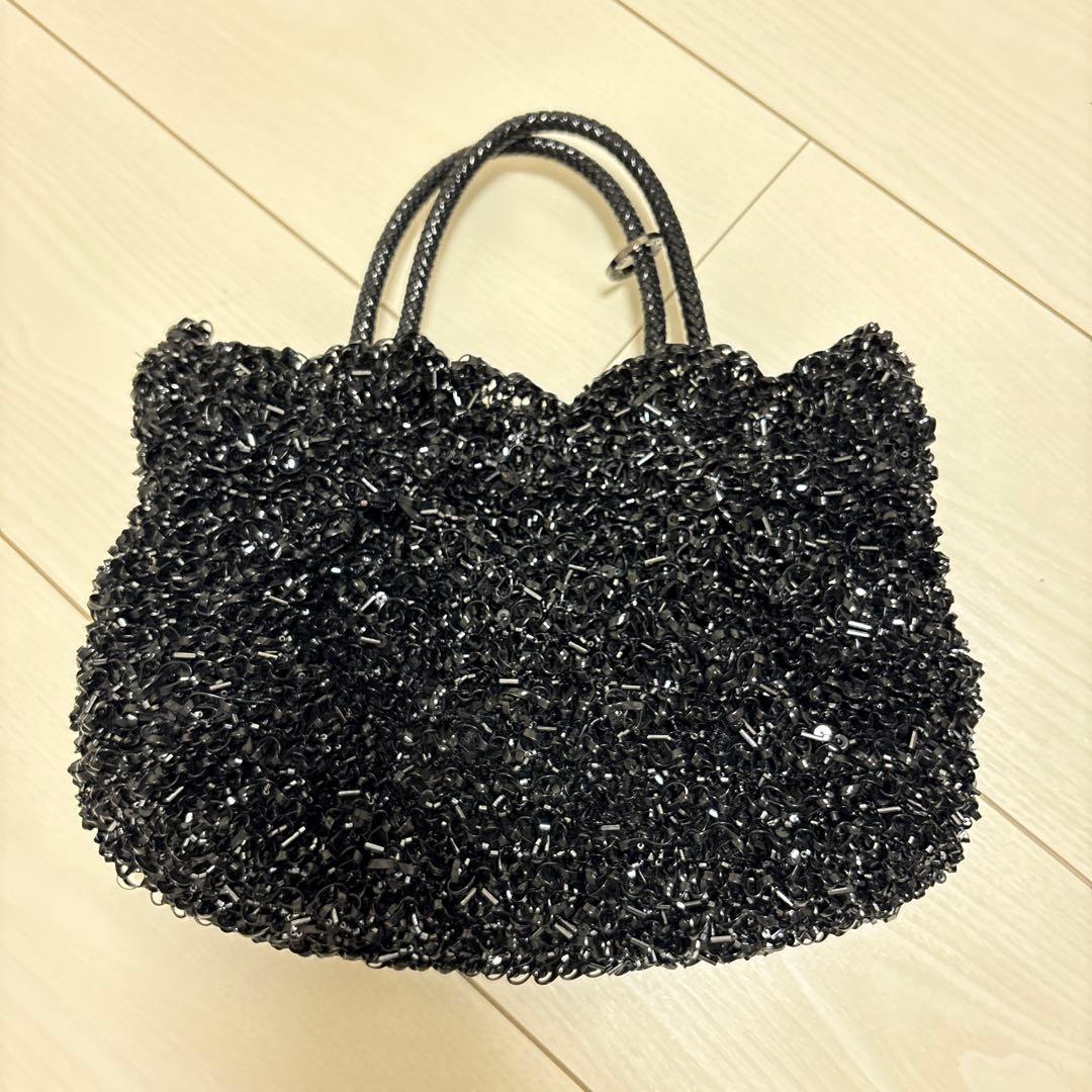 現行品 アンテプリマ グリッターワイヤーミニバック