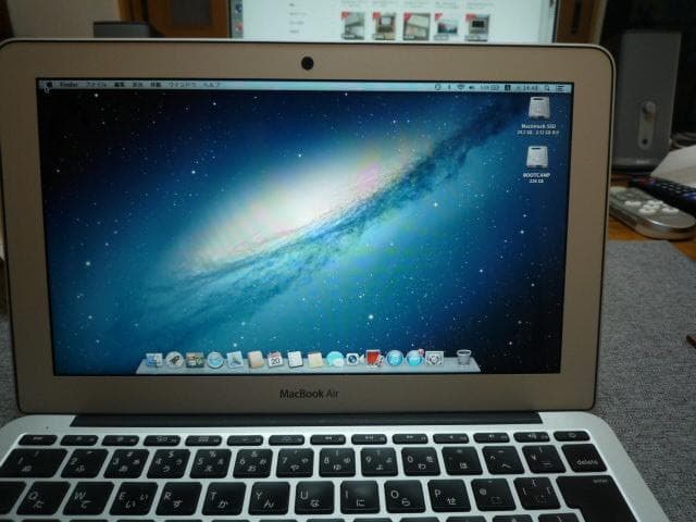 MacBook本体 MacBook Air A1465(MD233J) SSD256G win7