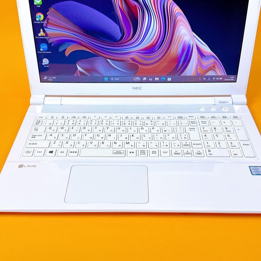 高速16GB‼️新品SSD windows11 カメラ付ノートパソコン オフィス